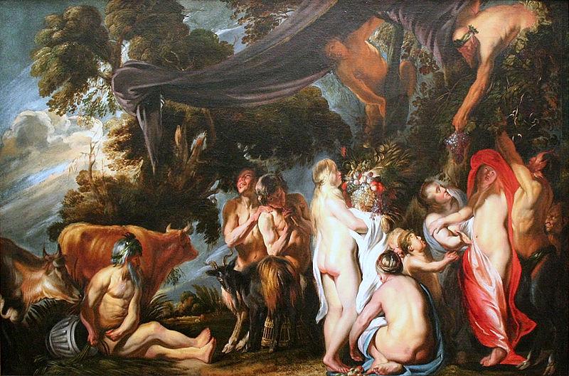 Jacob Jordaens Allegory of Fertility China oil painting art